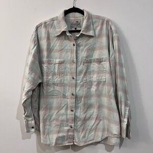 Levi’s SilverTab Plaid Flannel Shirt